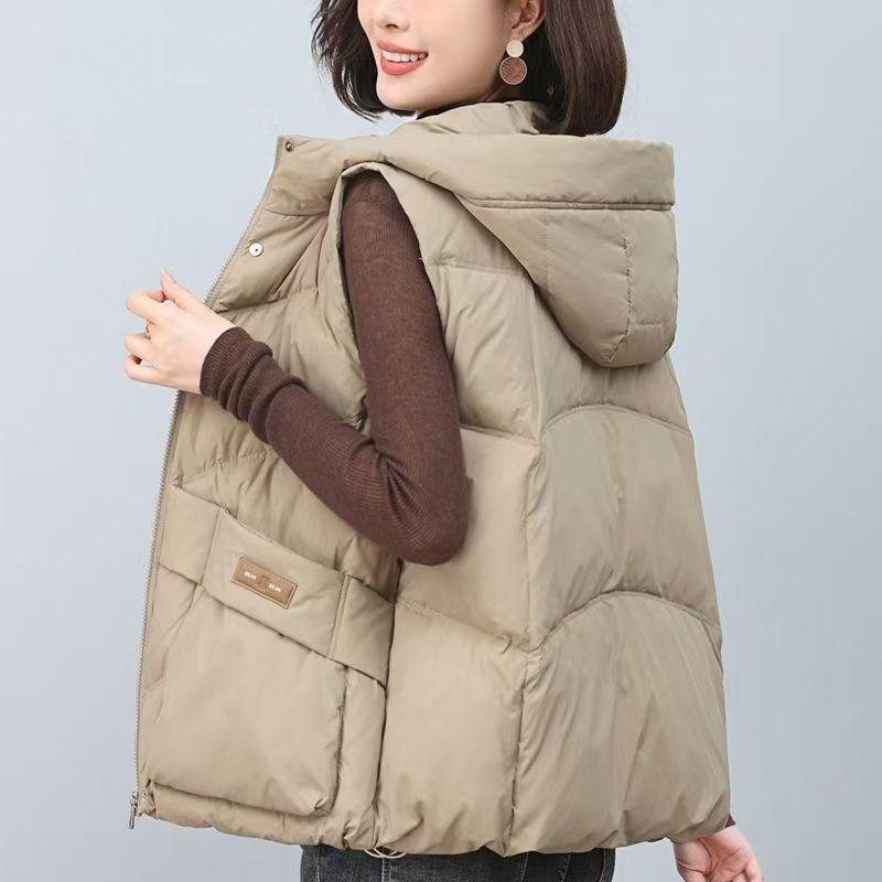 Winter 2026 Fashionable Oversi - Puffer Vest Fashion Women avis et prix