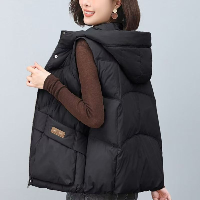 Winter 2026 Fashionable Oversi - Puffer Vest Fashion Women avis et prix