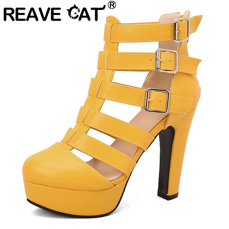 REAVE CAT Luxury Female Sandal - Fashion Women Belt avis et prix