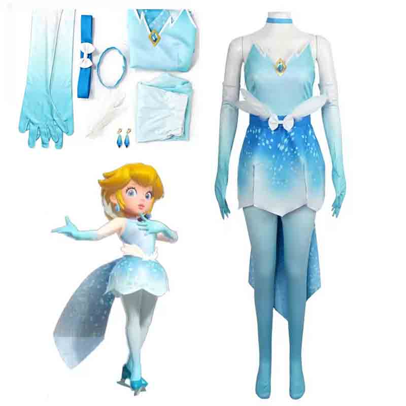 Princess Peach Toadstool Dress - Women'S Fashion Gloves avis et prix