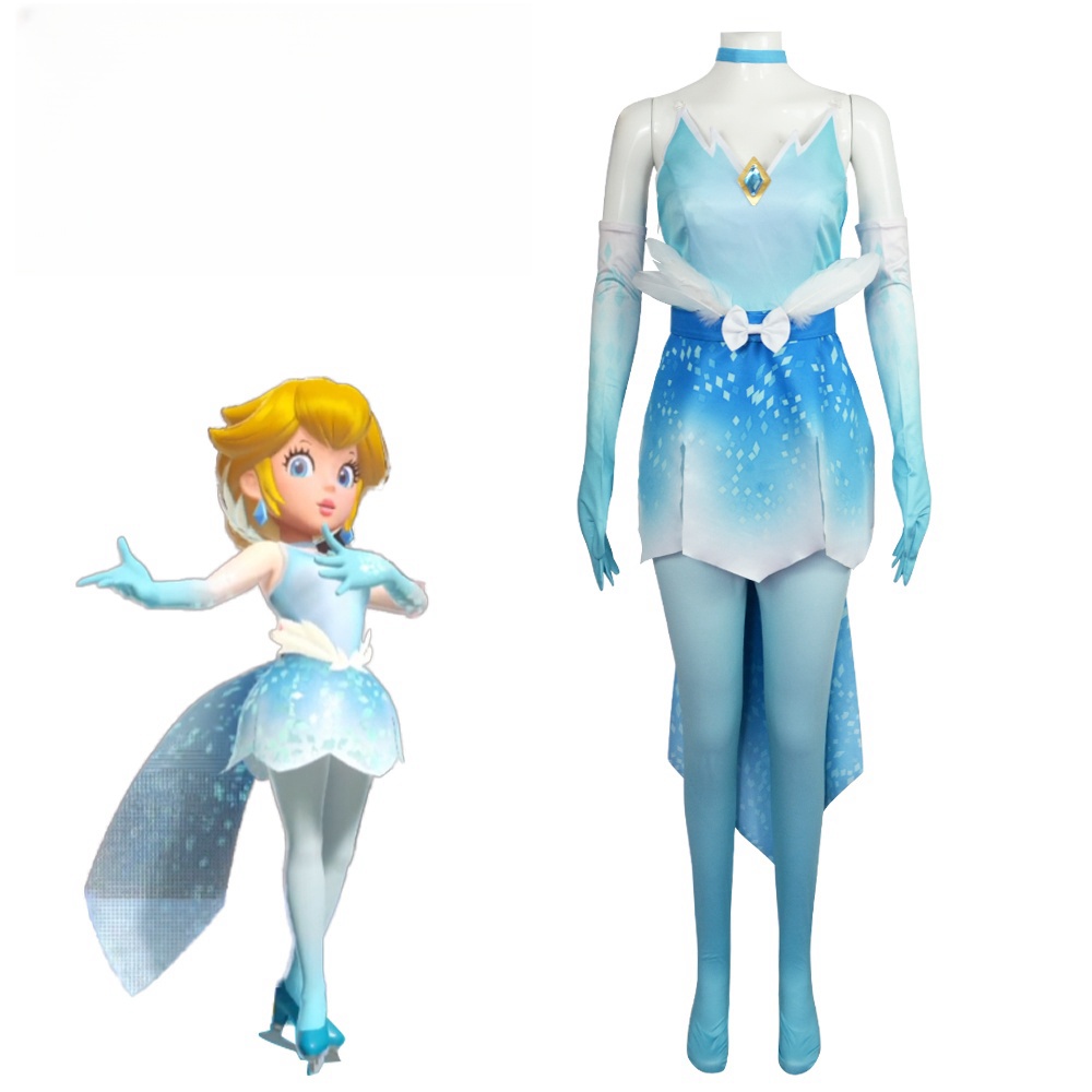 Princess Peach Toadstool Dress - Women'S Fashion Gloves avis et prix