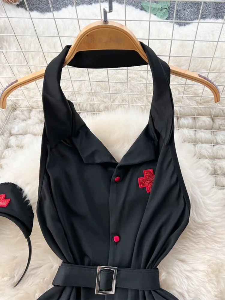 Erotic Fashion Sexy Halter Lin - Fashion Women Belt avis et prix