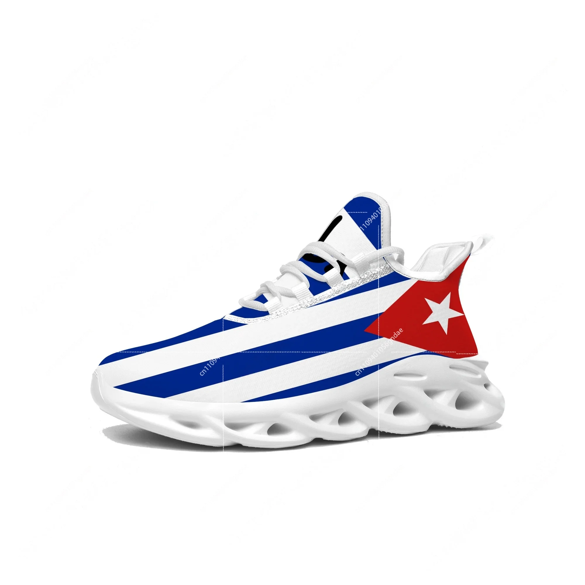 Cuban Flag Flats Sneakers Mens - Women'S Fashion Running Shoes avis et prix