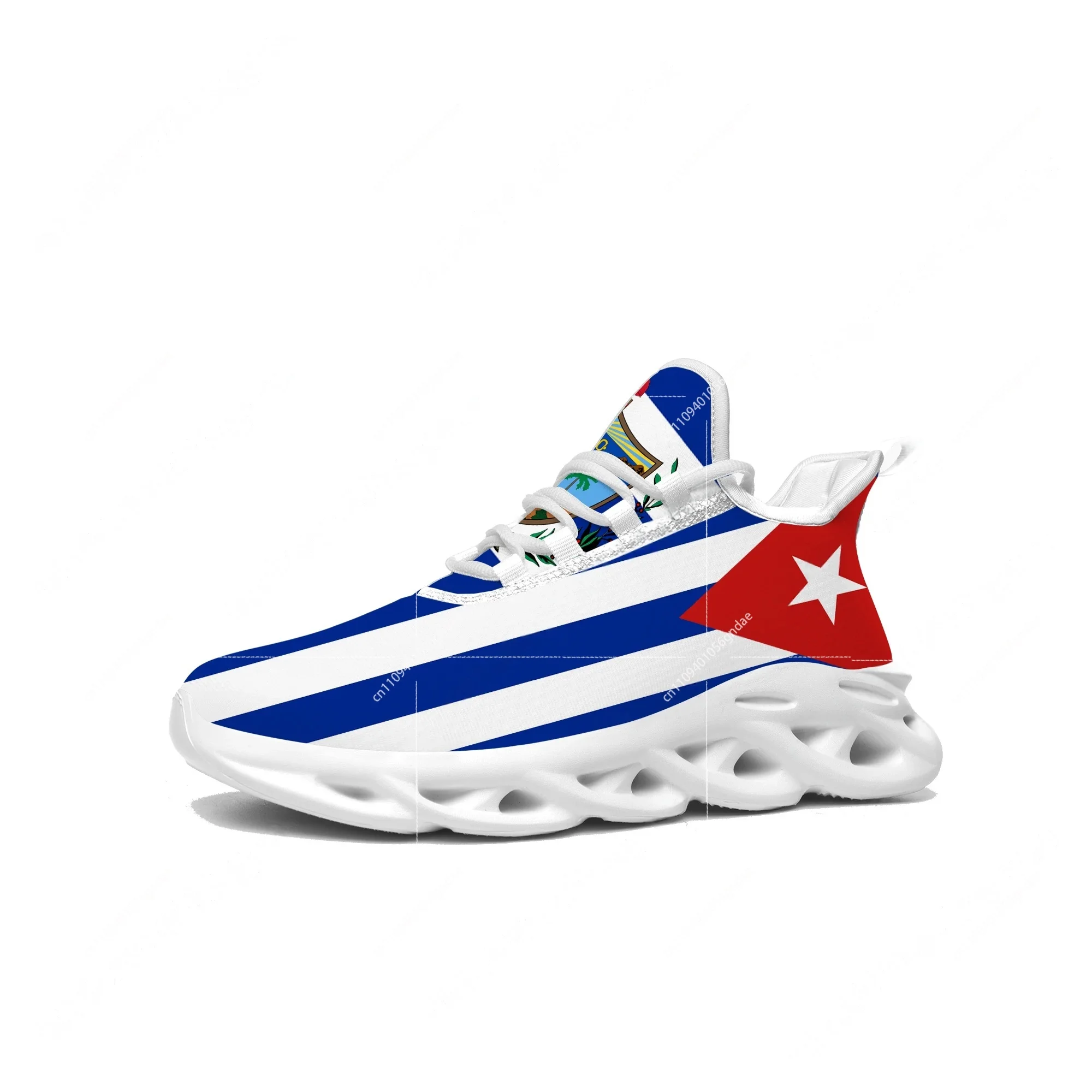 Cuban Flag Flats Sneakers Mens - Women'S Fashion Running Shoes avis et prix