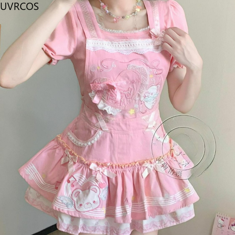 Japanese Kawaii Cute Lolita St - Belted Shirt Dress avis et prix