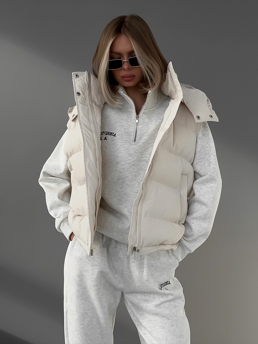 Women's Autumn Winter Sleevele - Puffer Vest Fashion Women avis et prix