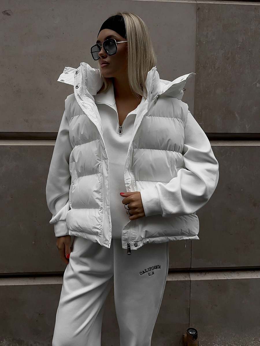 Women's Autumn Winter Sleevele - Puffer Vest Fashion Women avis et prix