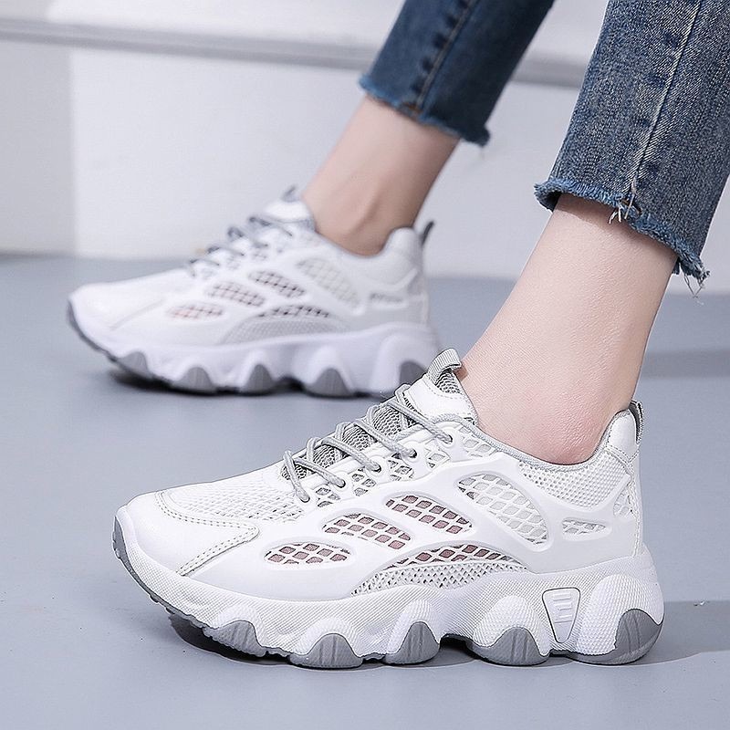 Breathable Mesh Chunky Sneaker - Women'S Fashion Running Shoes avis et prix