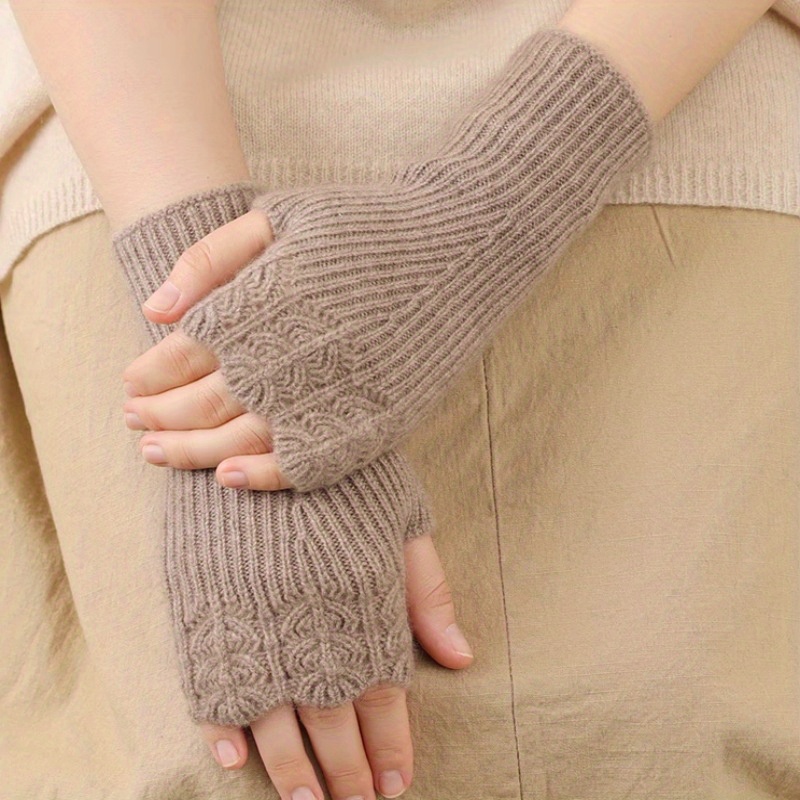 New Warm Half Finger Open Fing - Women'S Fashion Gloves avis et prix