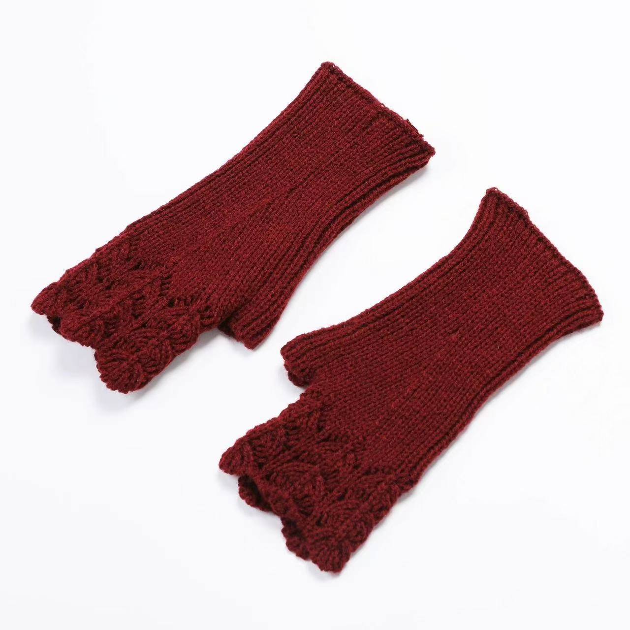 New Warm Half Finger Open Fing - Women'S Fashion Gloves avis et prix