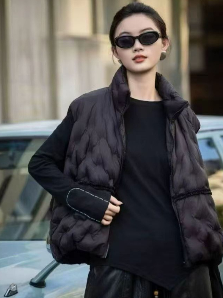 Fashion Y2k Down Vest Women Wi - Puffer Vest Fashion Women avis et prix
