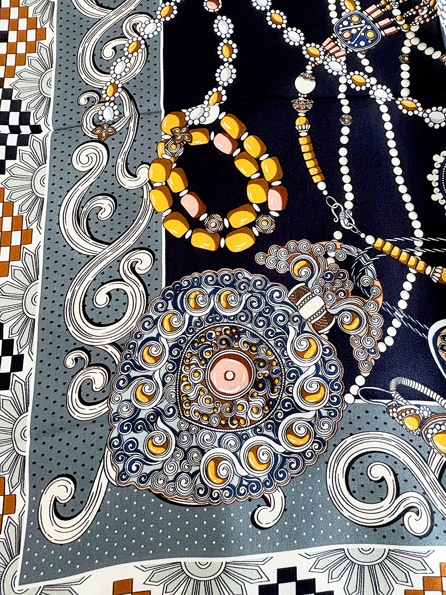 Silk Scarf 65cm Luxury Designe - Women'S Fashion Day avis et prix
