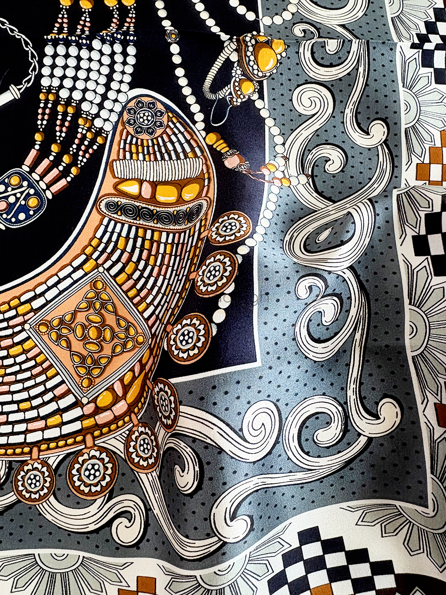 Silk Scarf 65cm Luxury Designe - Women'S Fashion Day avis et prix