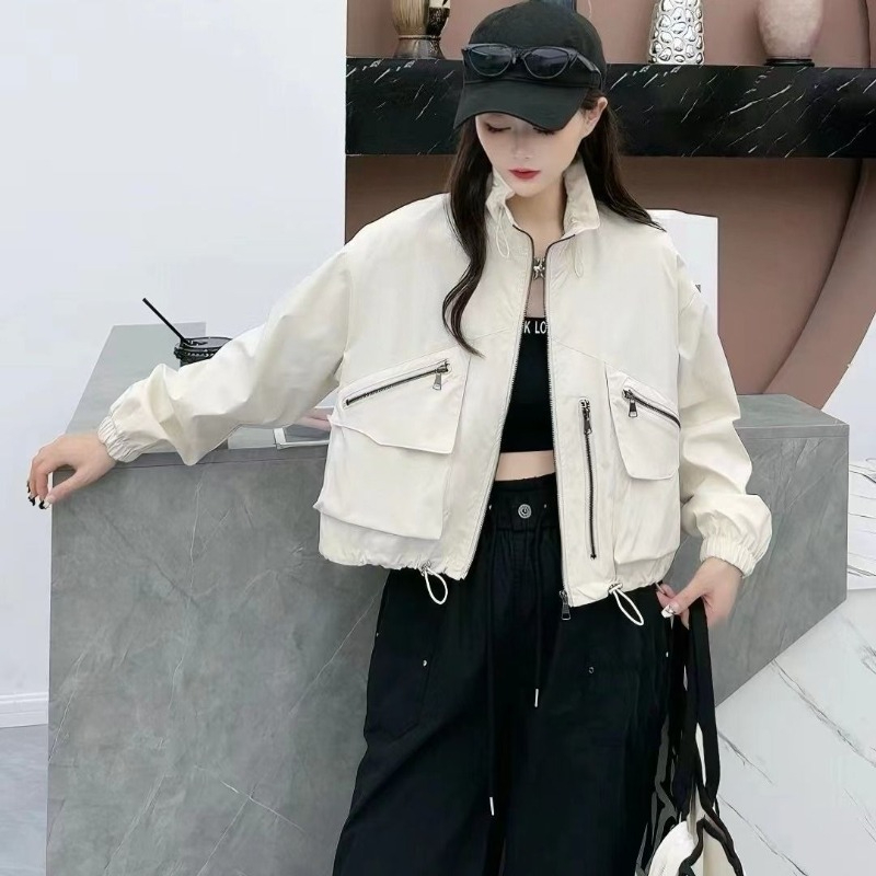 2025 Spring Autumn Korean Fash - Women'S Fashion Utility Jacket avis et prix