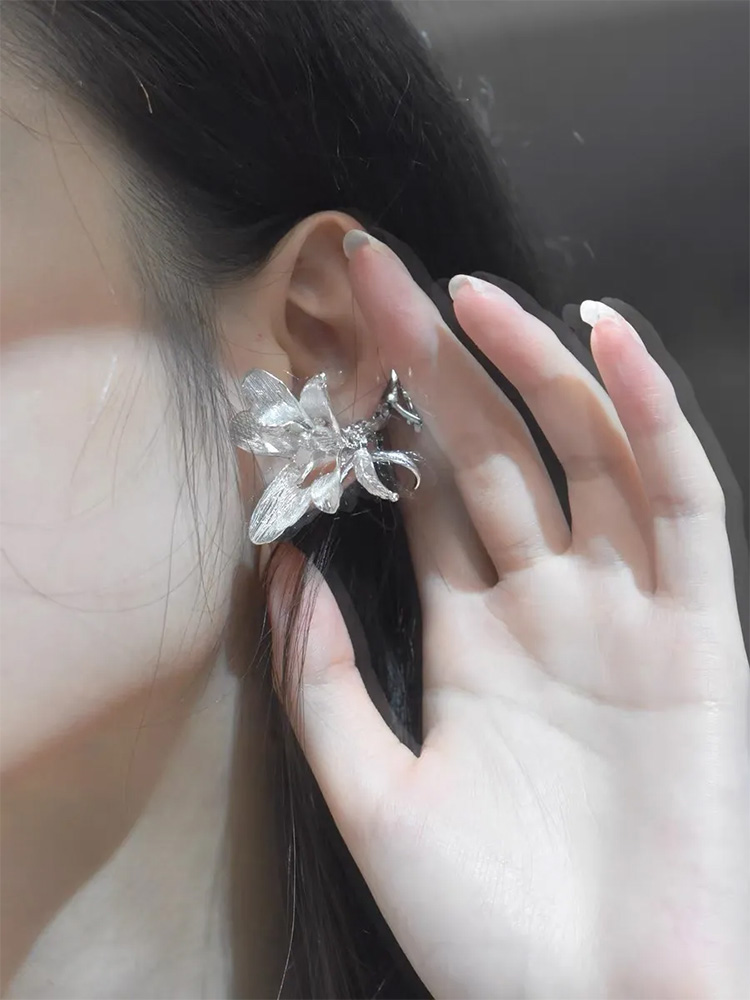 Edgy Copper Spider Web Ear Cuf - Women'S Fashion Edgy avis et prix