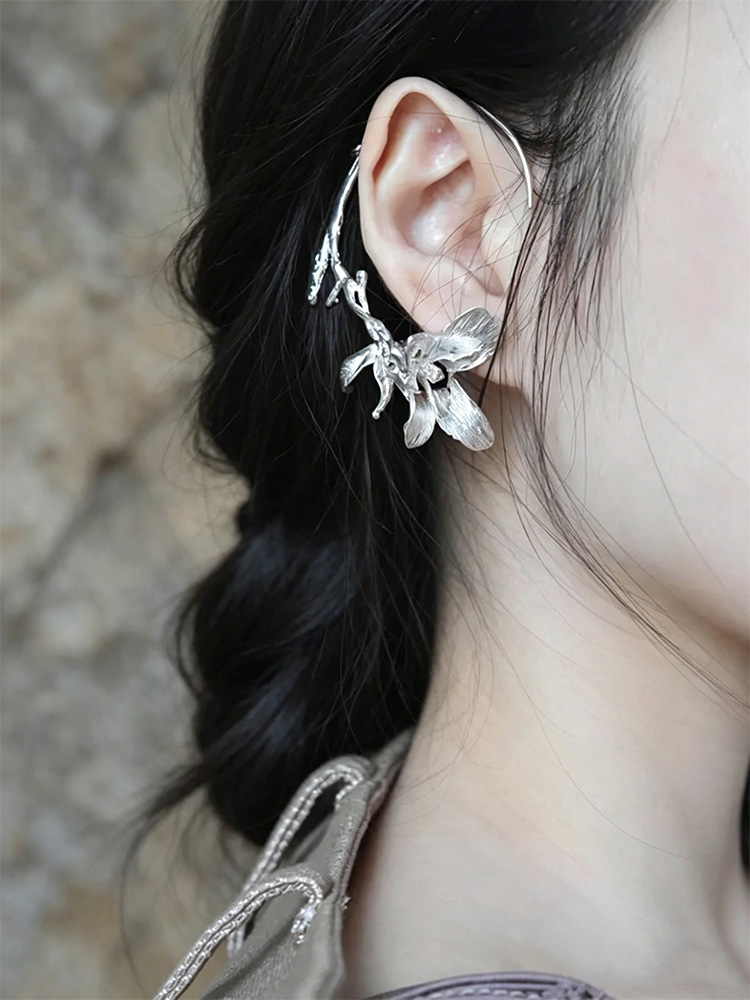 Edgy Copper Spider Web Ear Cuf - Women'S Fashion Edgy avis et prix