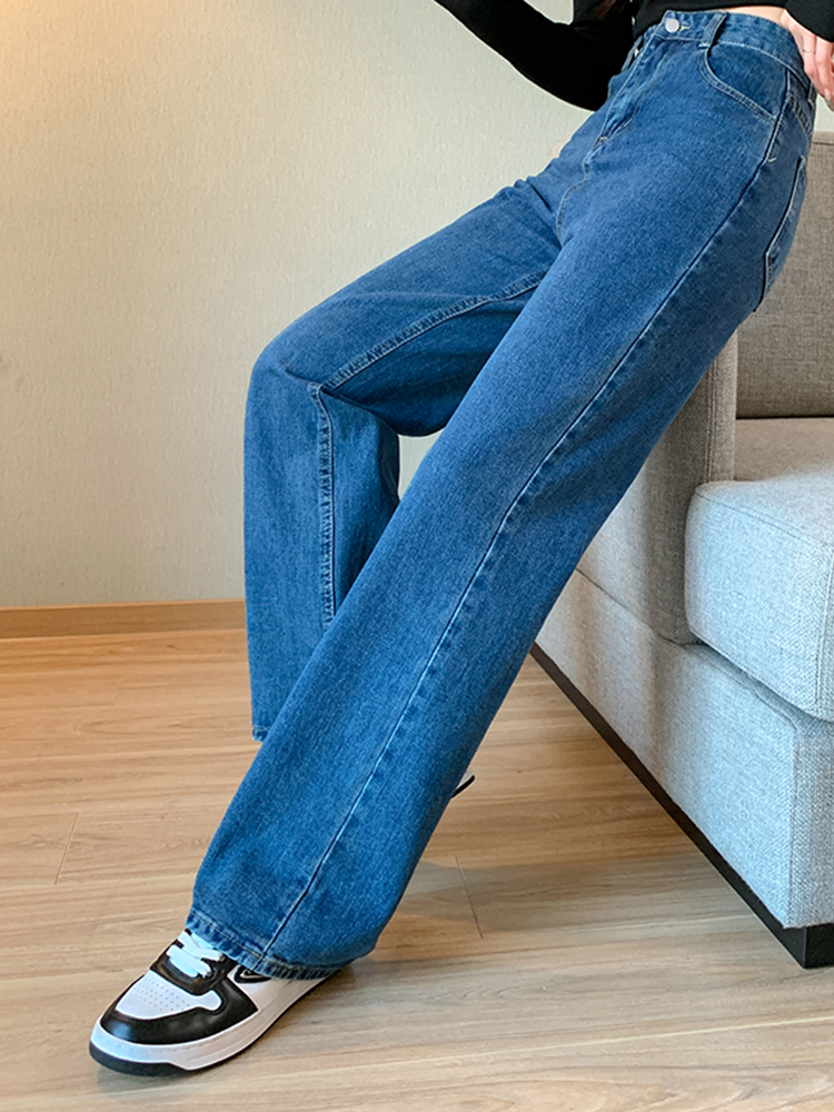 2024 Women High Waist Oversize - Mom Jeans Women avis et prix
