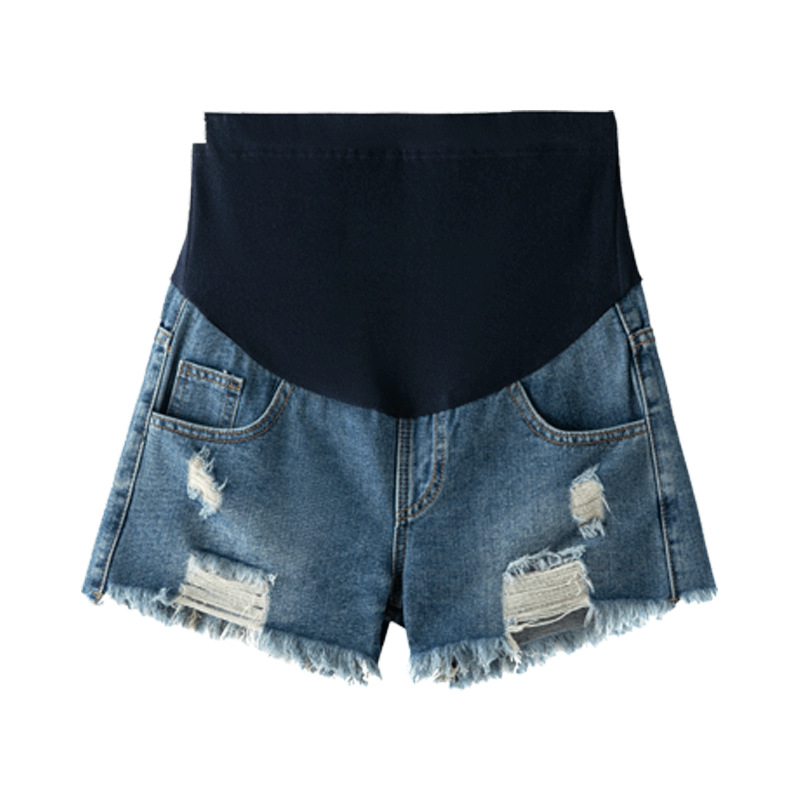 Large Size Maternity Shorts Hi - Mom Jeans Women avis et prix