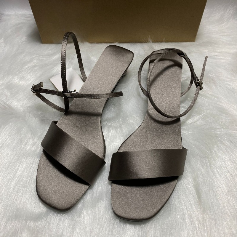Luxury Satin Ankle Strap Low H - Women Fashion Brand avis et prix
