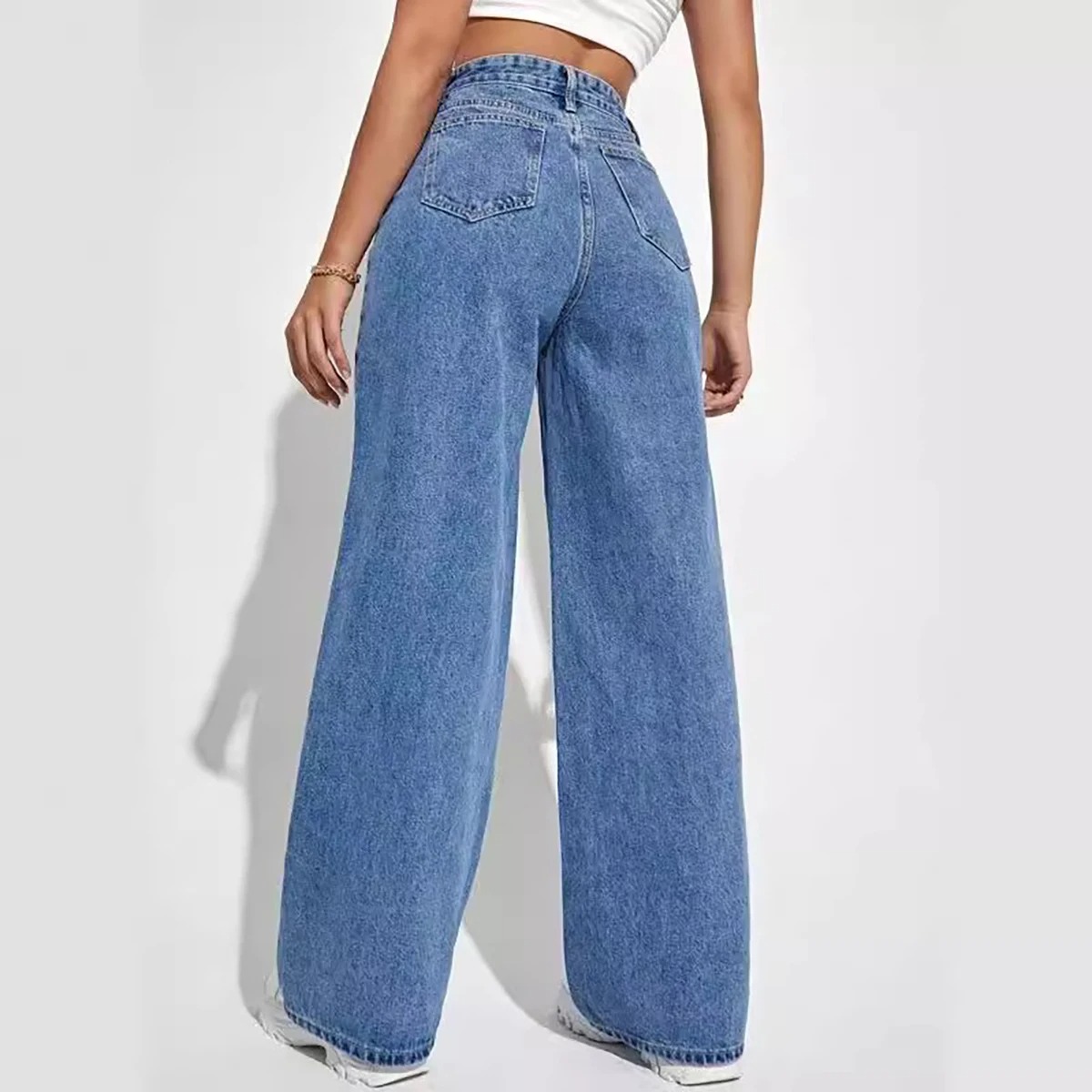 Fashion retro blue jeans women - Mom Jeans Women avis et prix