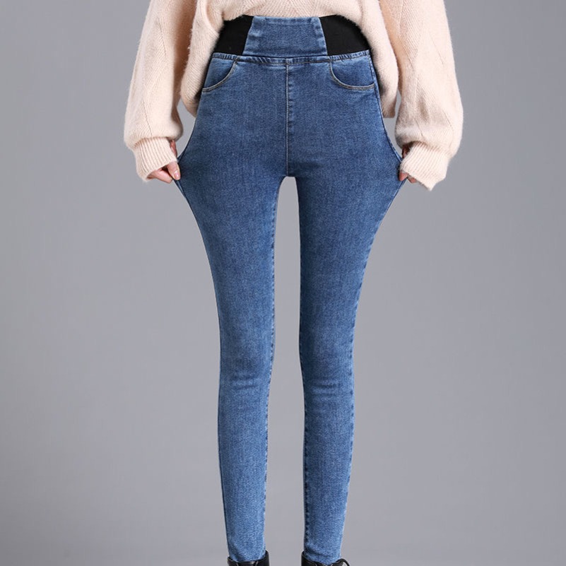 PTKPCC Elastic Waist Skinny Je - Mom Jeans Women avis et prix