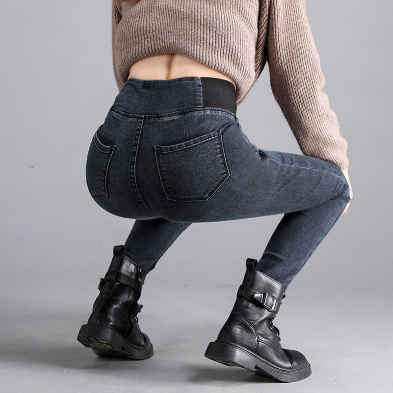 PTKPCC Elastic Waist Skinny Je - Mom Jeans Women avis et prix