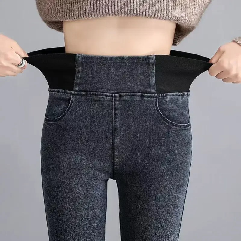 PTKPCC Elastic Waist Skinny Je - Mom Jeans Women avis et prix