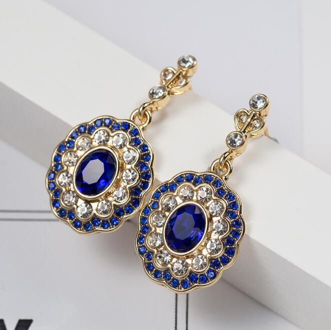 Luckyshine Oval London Blue To - Women'S Fashion London avis et prix