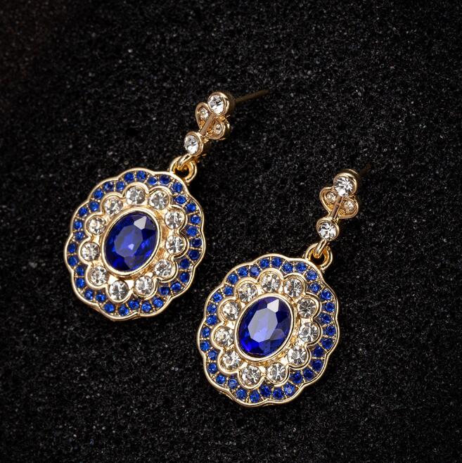 Luckyshine Oval London Blue To - Women'S Fashion London avis et prix