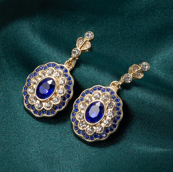 Luckyshine Oval London Blue To - Women'S Fashion London avis et prix