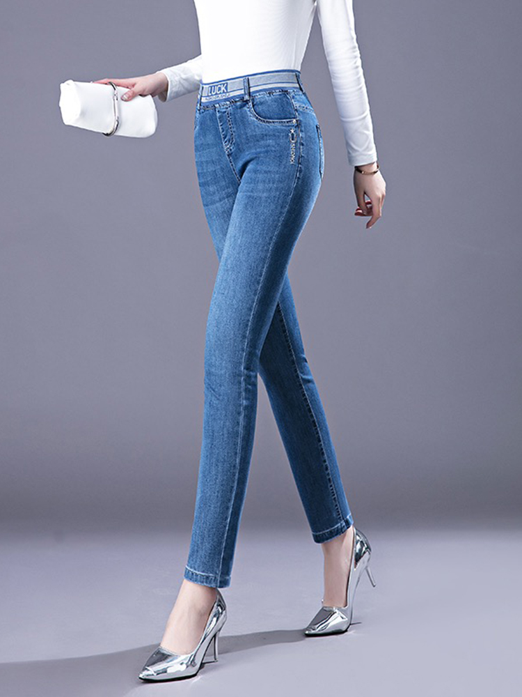 Winter Thicken Pencil Jeans Wo - Mom Jeans Women avis et prix
