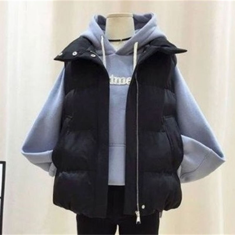 2025 Ladies Short Puffer Waist - Puffer Vest Fashion Women avis et prix