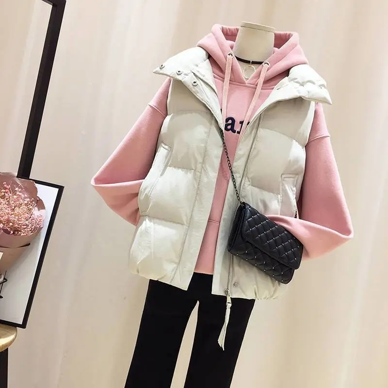 2025 Ladies Short Puffer Waist - Puffer Vest Fashion Women avis et prix