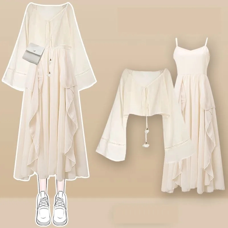 2025 Women's Spring/Summer New - Belted Shirt Dress avis et prix