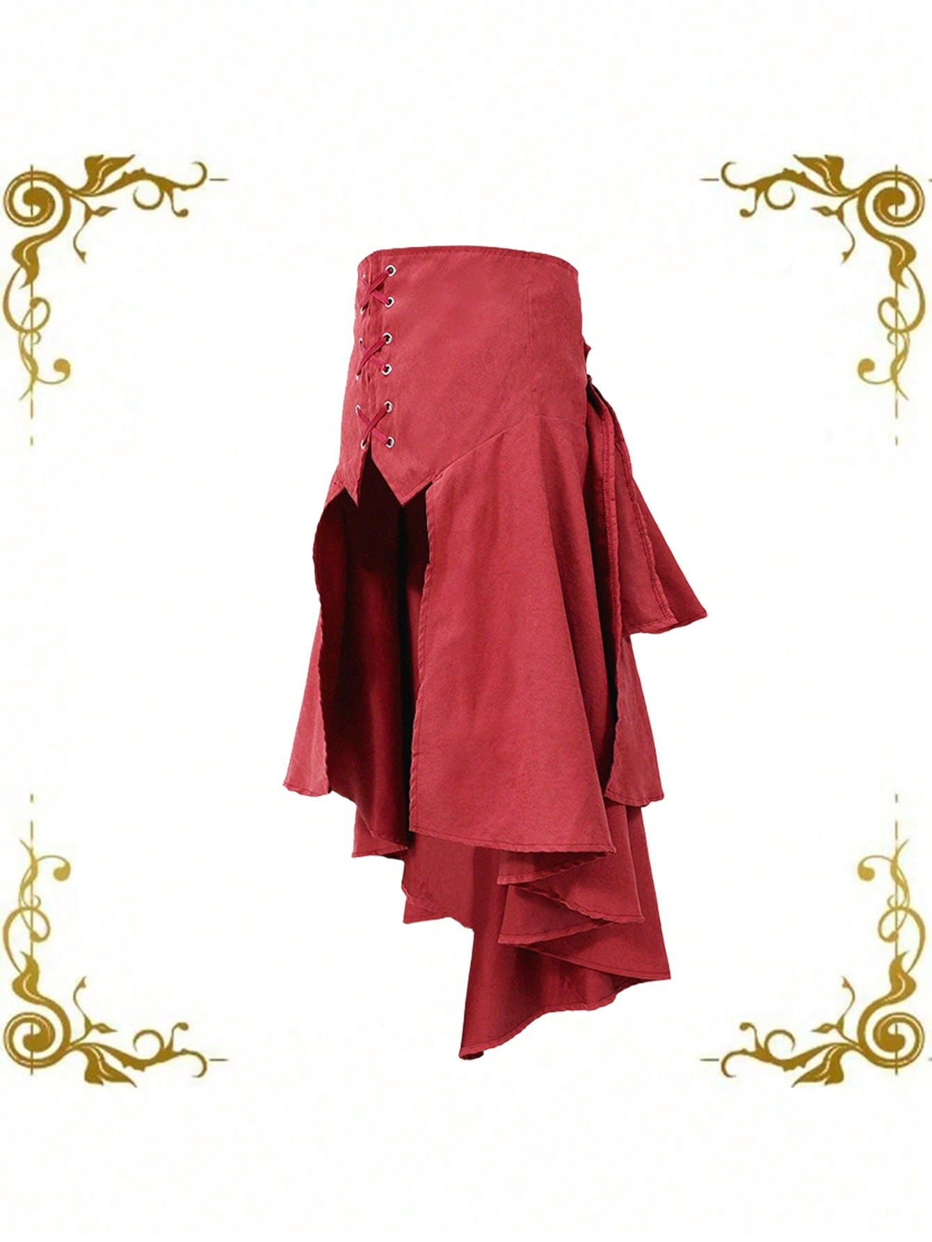 Women Gothic Steampunk Pirate  - Belted Shirt Dress avis et prix