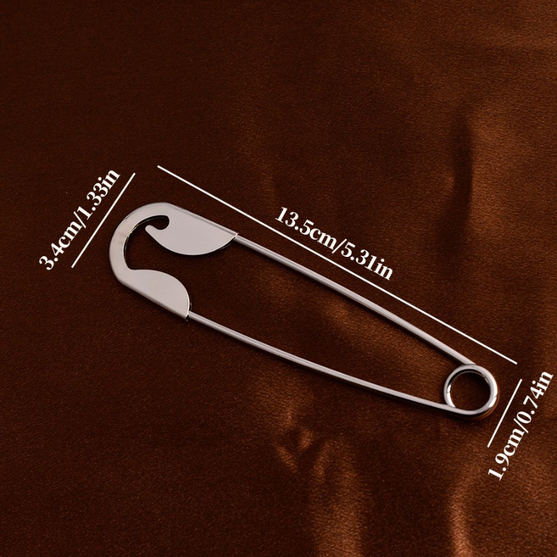 Bold Safety Pin Oversized Hair - Women'S Fashion Edgy avis et prix