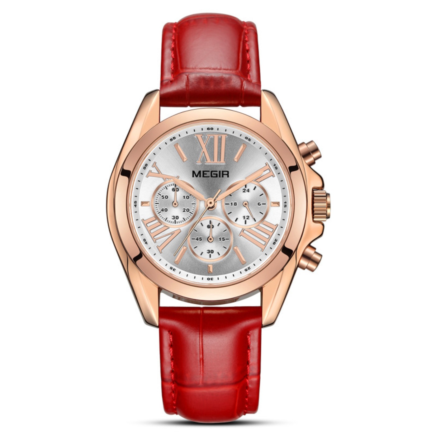 MEGIR New Luxury Leather Watch - Women Fashion Brand avis et prix