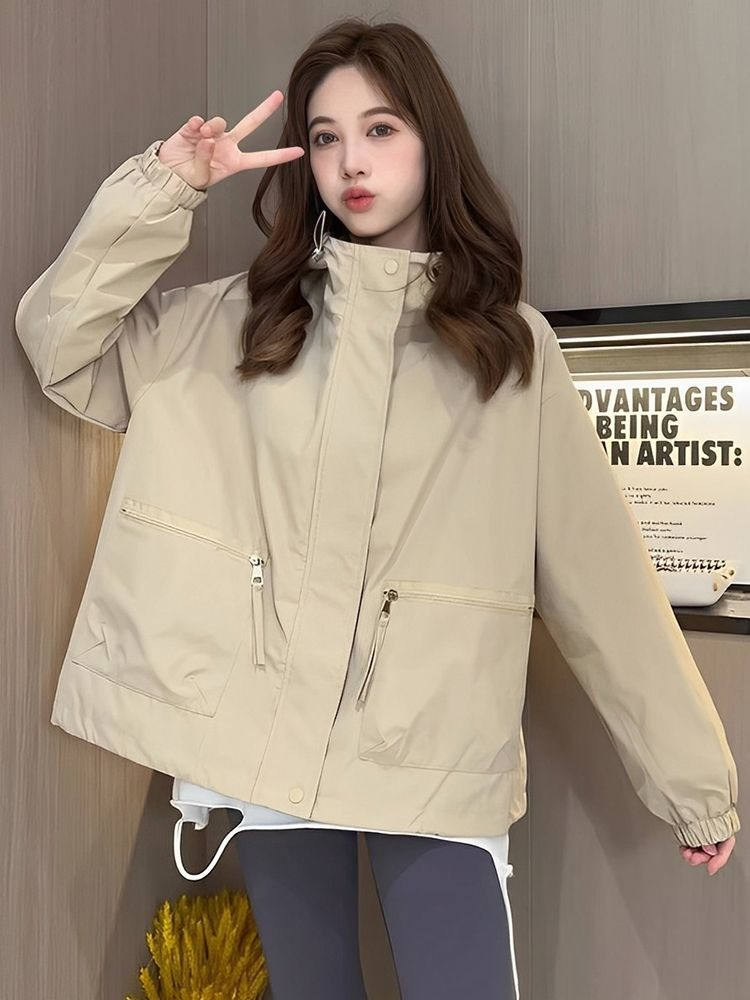 Women's Fashionable Hooded Win - Women'S Fashion Utility Jacket avis et prix