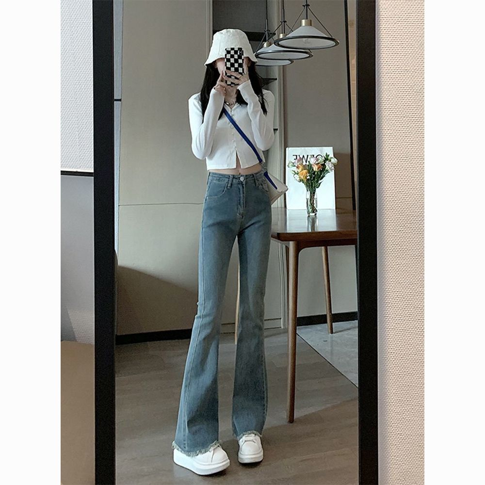Wide Jeans Women Trousers With - Women'S Fashion Utility Pants avis et prix
