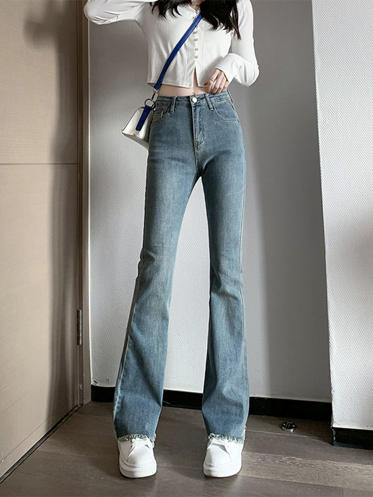 Wide Jeans Women Trousers With - Women'S Fashion Utility Pants avis et prix