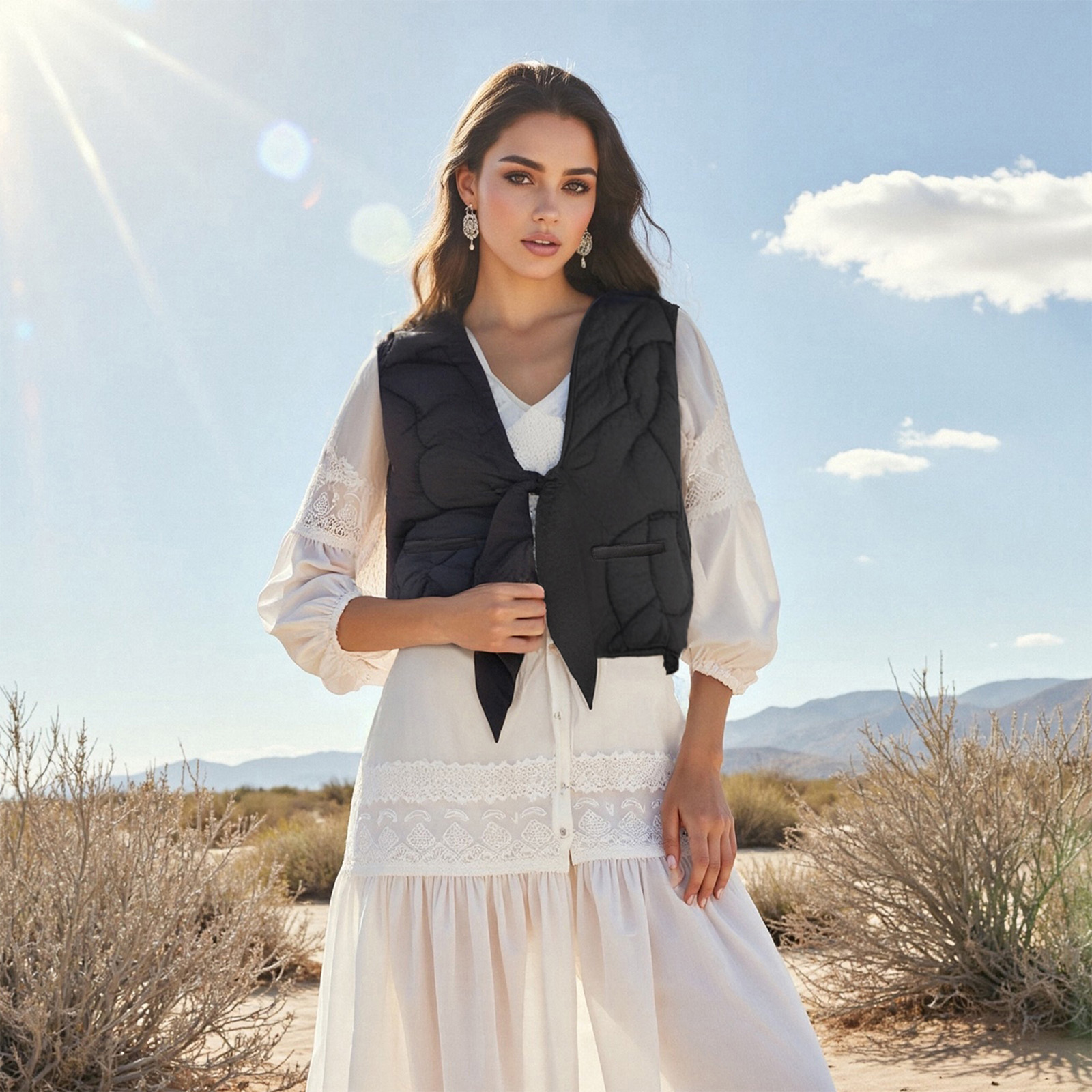 New Womens Puffer Vest Jacket  - Puffer Vest Fashion Women avis et prix