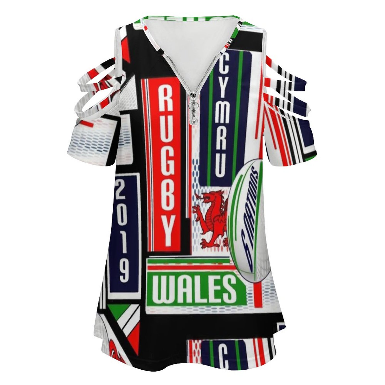 Cymru Welsh Wales Rugby Team D - Women'S Fashion Rugby Top avis et prix