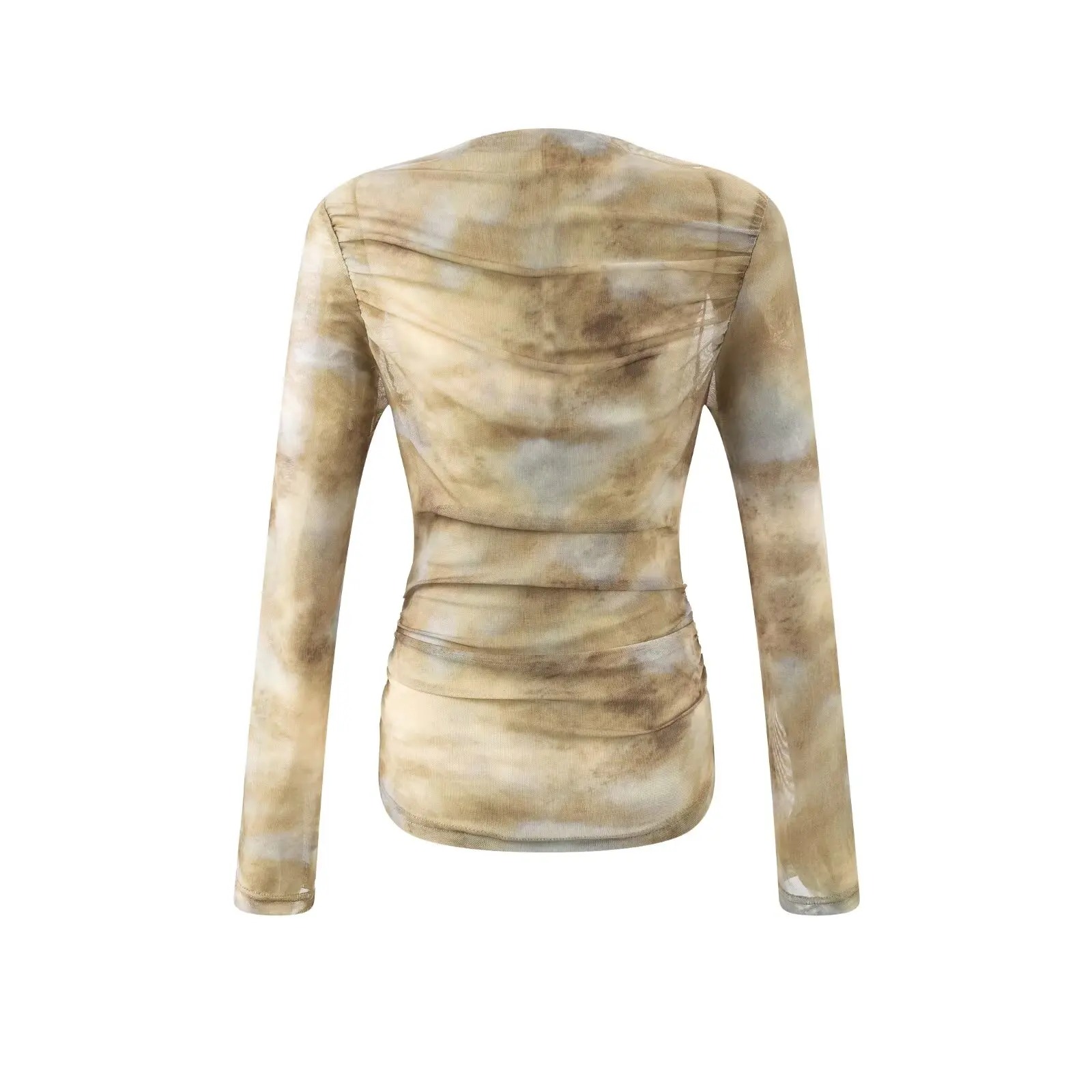 2025 Sexy Tie-Dye Print Ruched - Women'S Fashion For 2025 avis et prix