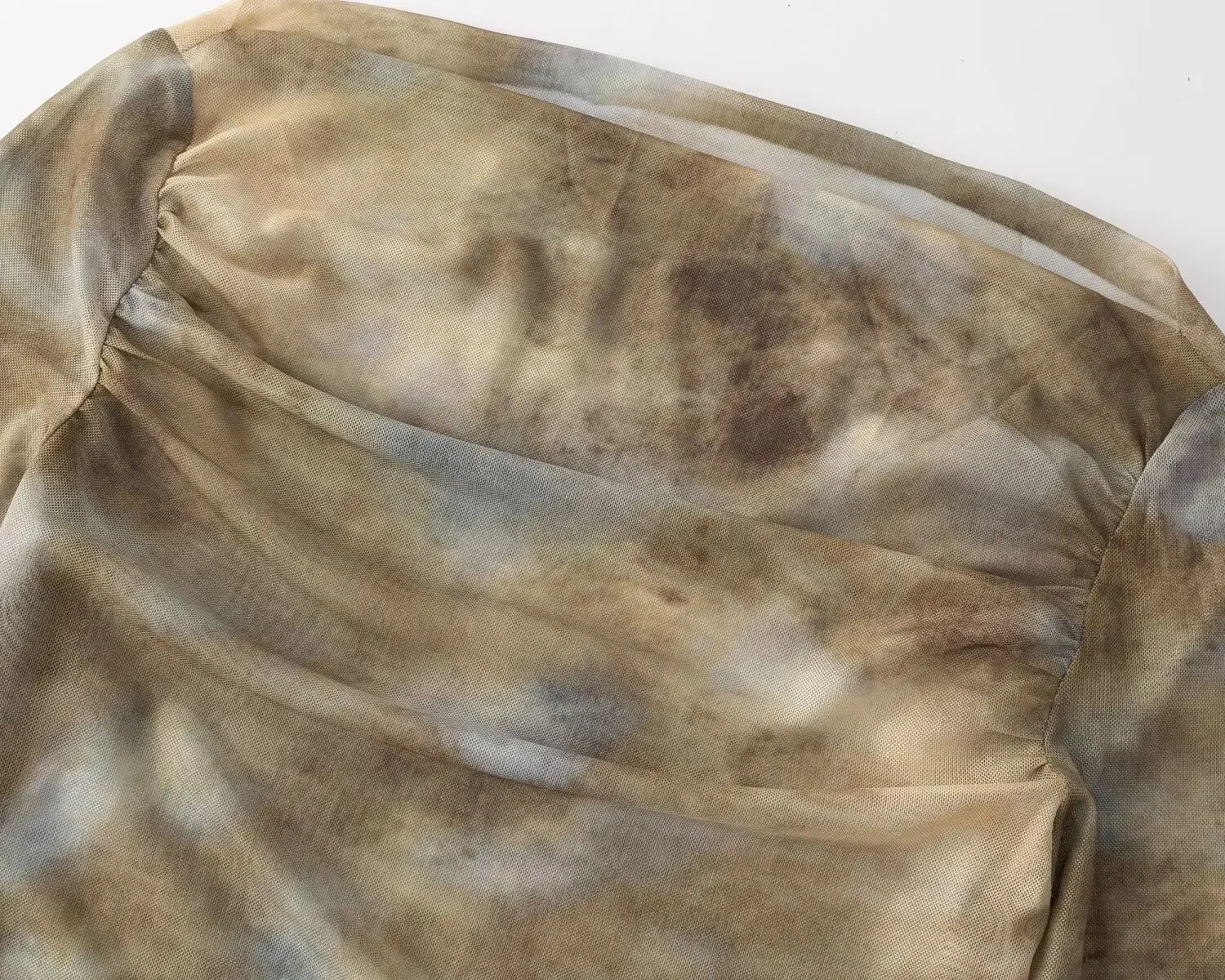 2025 Sexy Tie-Dye Print Ruched - Women'S Fashion For 2025 avis et prix