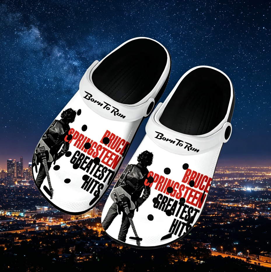 Born To Run Full Printed Clogs - Women'S Fashion Running Shoes avis et prix