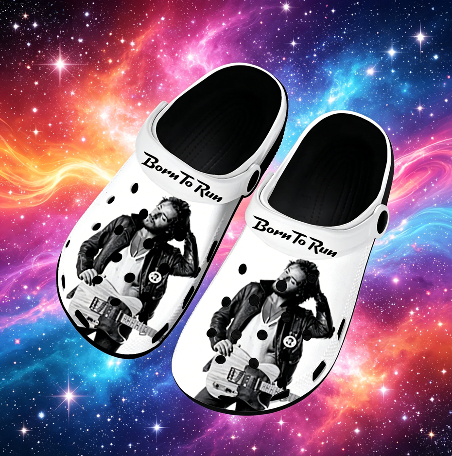 Born To Run Full Printed Clogs - Women'S Fashion Running Shoes avis et prix