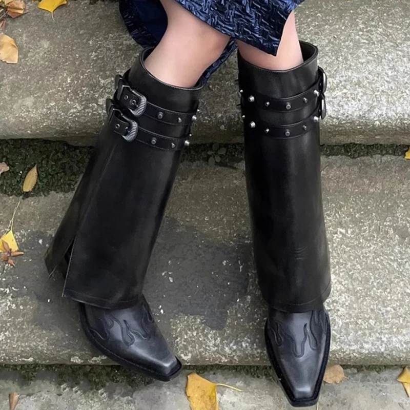 Autumn Cowboy Boots For Women  - Women'S Fashion Trends avis et prix
