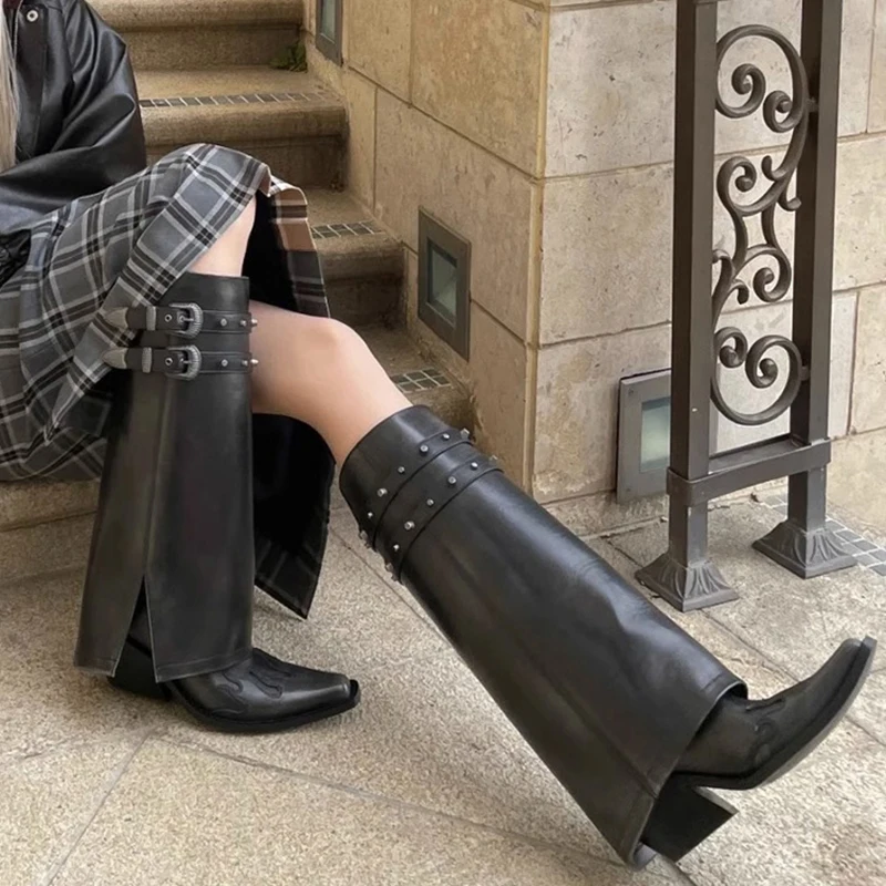 Autumn Cowboy Boots For Women  - Women'S Fashion Trends avis et prix