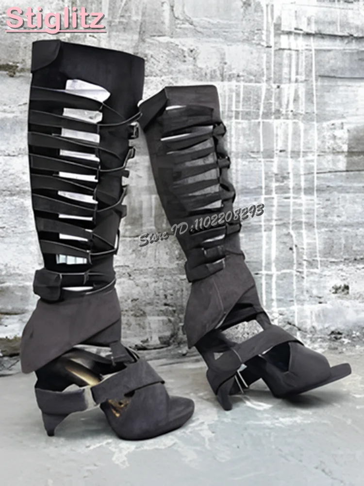 Retro Cross-tied Roman Sandals - Fashion Women Belt avis et prix
