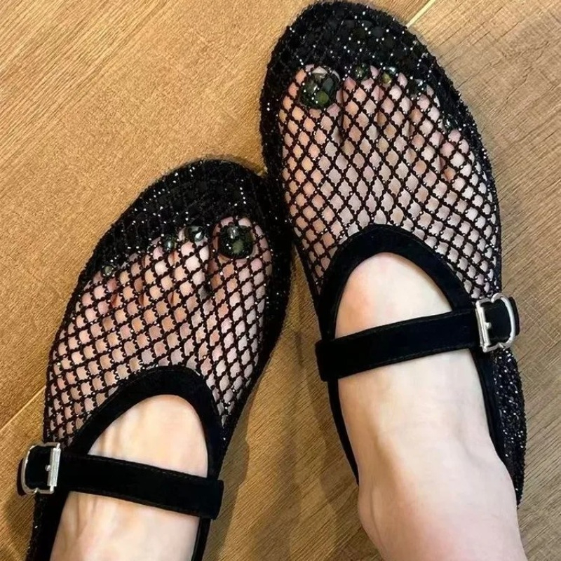 Hollow Rhinestone Baotou Sanda - Women Fashion Nova avis et prix
